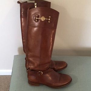 Tory Burch leather boots